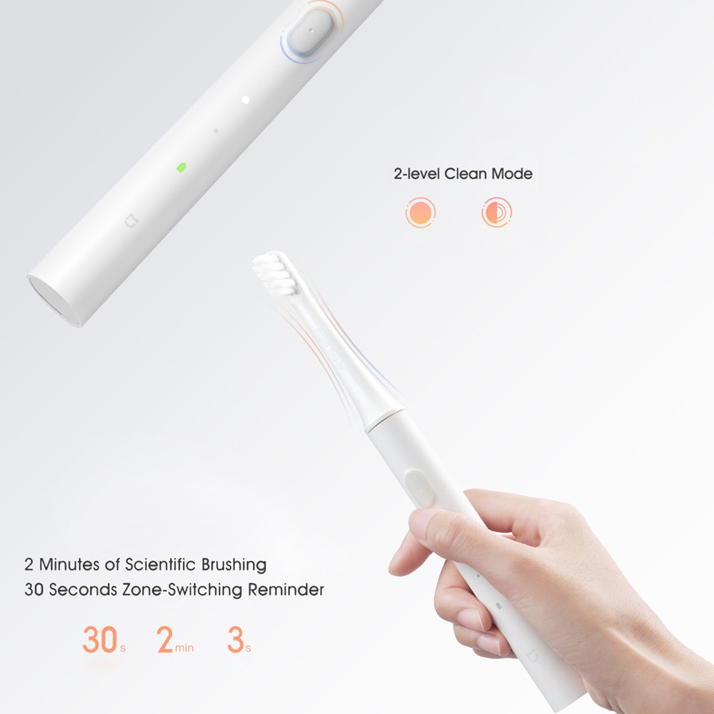 Xiaomi Mijia T100 Sonic Electric Toothbrush Wireless Rechargeable IPX7 Waterproof Ultrasonic Automatic Toothbrush