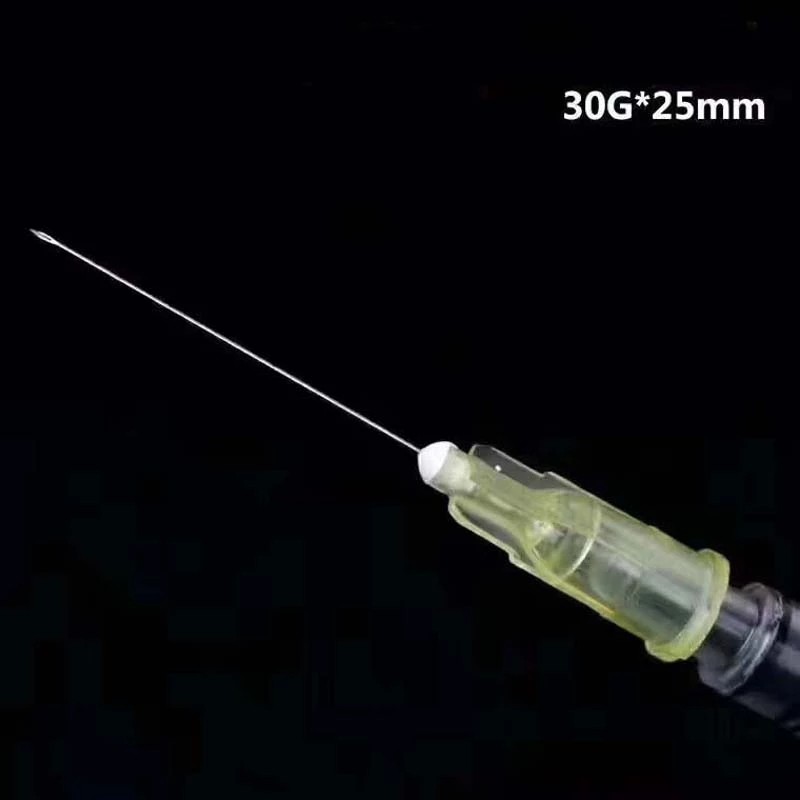 Micro Needle 13mm 4mm 25mm Disposable 30g Medical Micro Plastic Injection Cosmetic Sterile Needle Surgical Tool