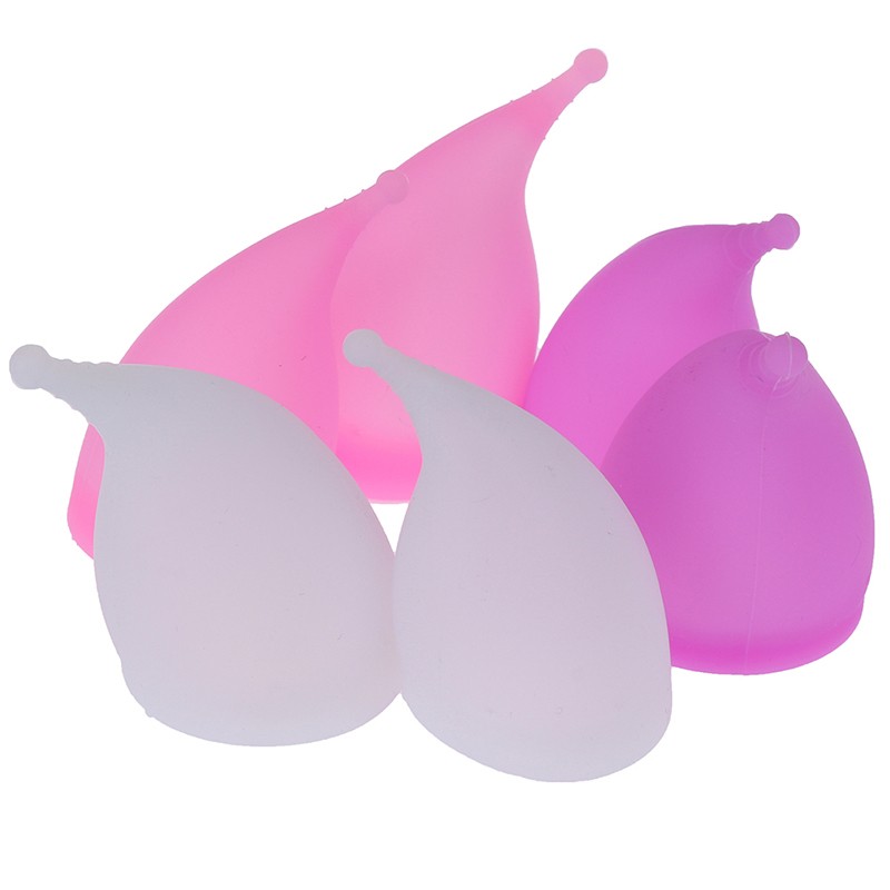 1pc Medical Silicone Menstrual Cup Feminine Hygiene Menstrual Period Cup Lady Health Care Cup