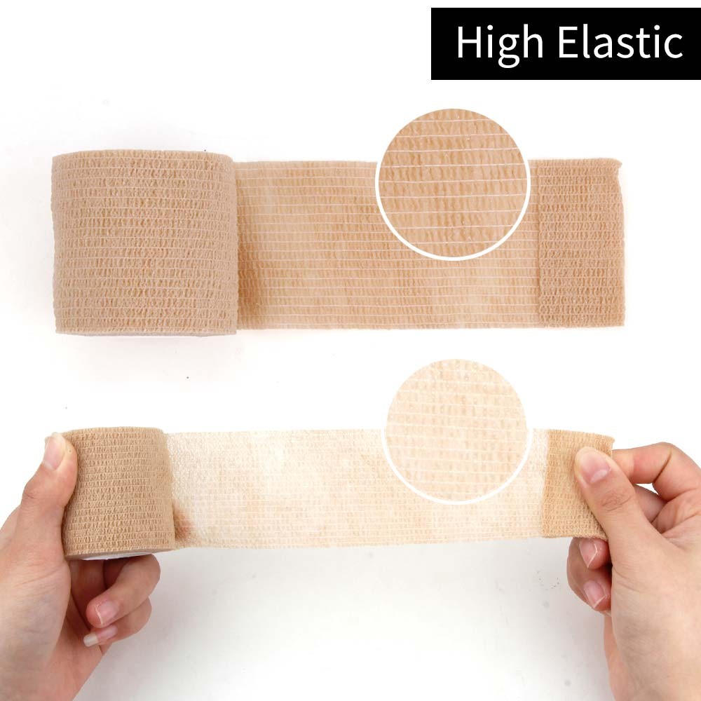 1/6/10/20pcs Tattoo Bandage Disposable Sports Wrap Tape Self-adhesive Elastic Bandage Tape Permanent Tattoo Make Up Accessories