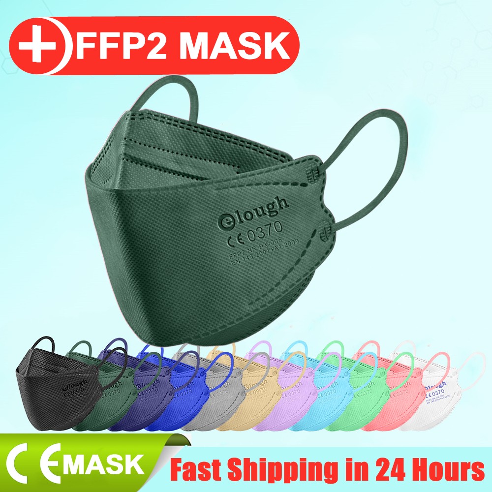 CE 0370 قناع ffp2 mascarillas fpp2 هومولوكادا إسبانيا قابلة لإعادة الاستخدام ffp2قناع سلامة الجهاز التنفسي أقنعة ffp3 الكورية قناع KN95 أقنعة الوجه