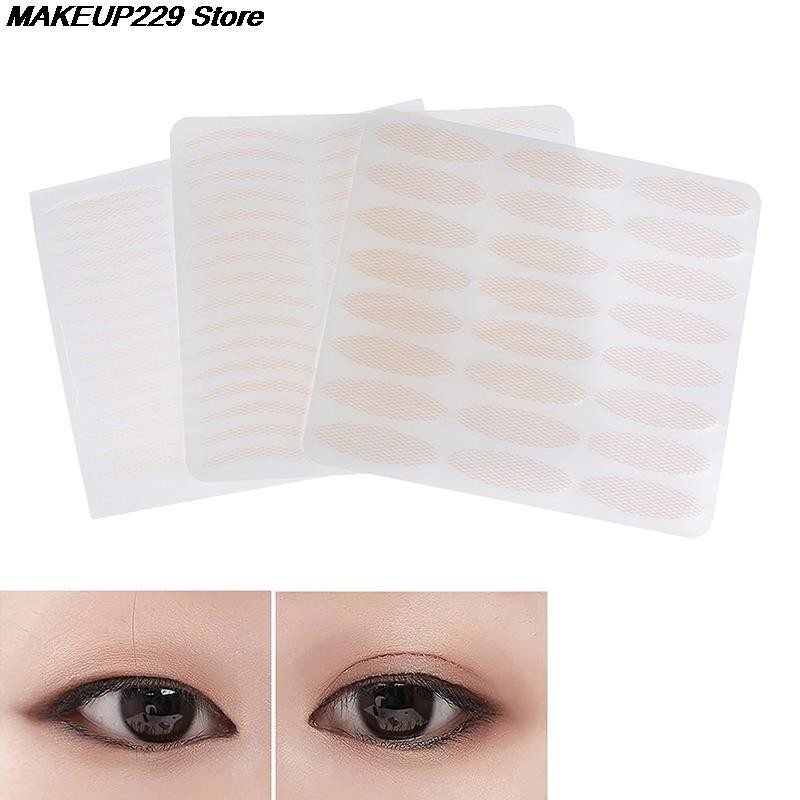 240pcs/5sheet Gauze Mesh Lace Invisible Double Fold Eyelid Sticker Transparent Invisible Self-adhesive Eyelid Tape Sticker Hot!