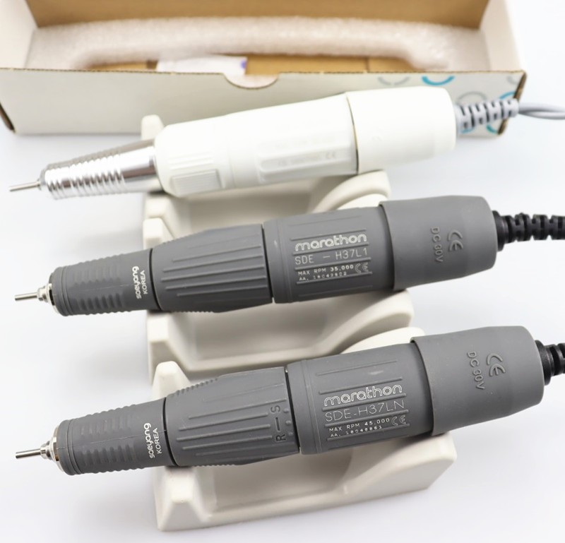 Dental Strong 210 Lab 45000 RPM 35K & 45K RPM Marathon Micromotor Handpiece of Polishing Main Part 2.35mm SDE-H37LN H37L1