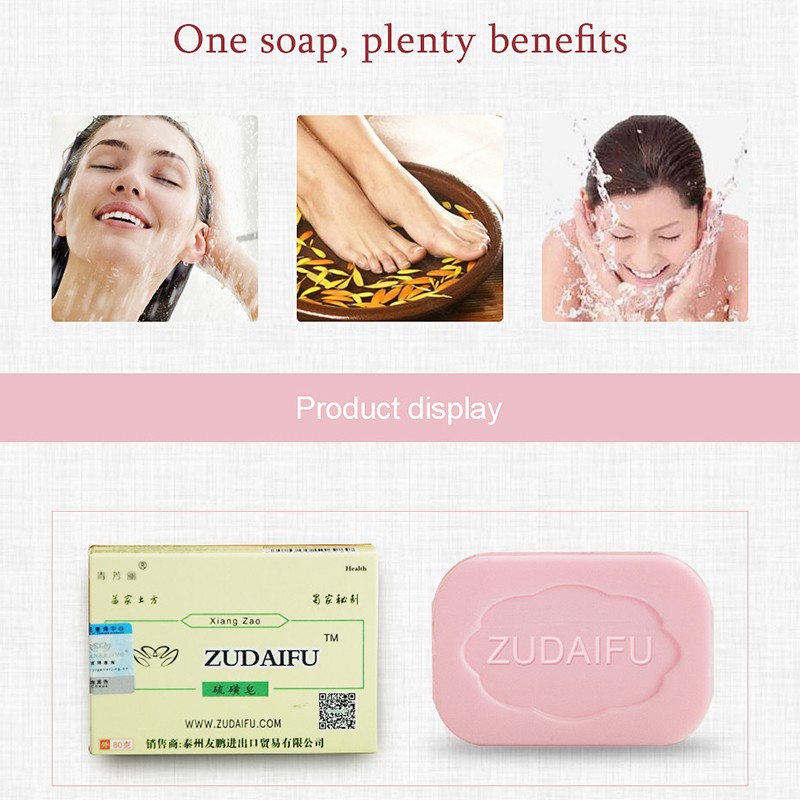 5/10pcs Zudaifu Skin Lightening Soap Handmade Bleaching Soap for Face Bleaching Psoriasis Acne Eczema Antibacterial Health Tool