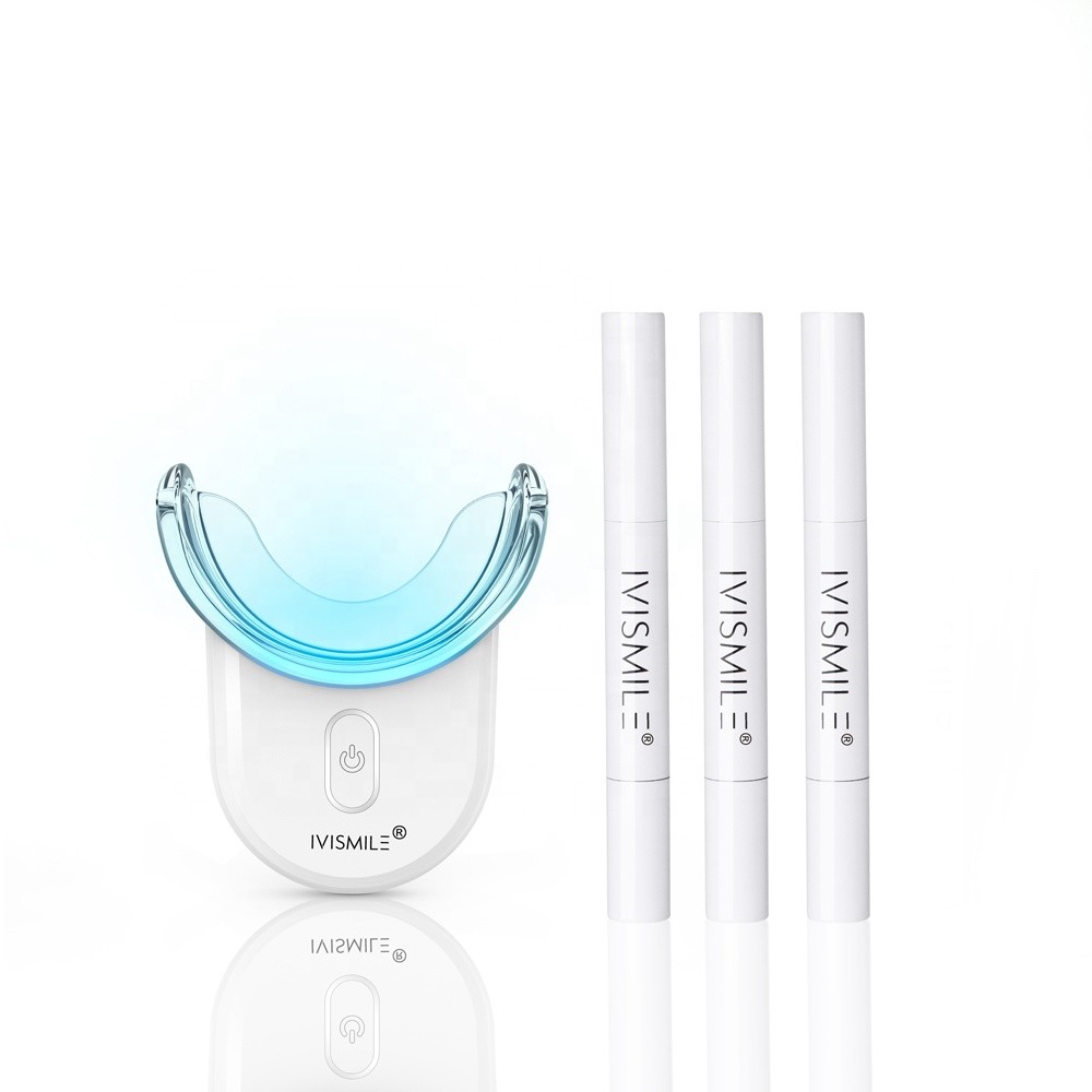 IVISMILE Teeth Whitening Kit White Light Dental Tools Home Use Oral Cleaning 12% PAP Tooth Set Smile Product White Teeth Removal