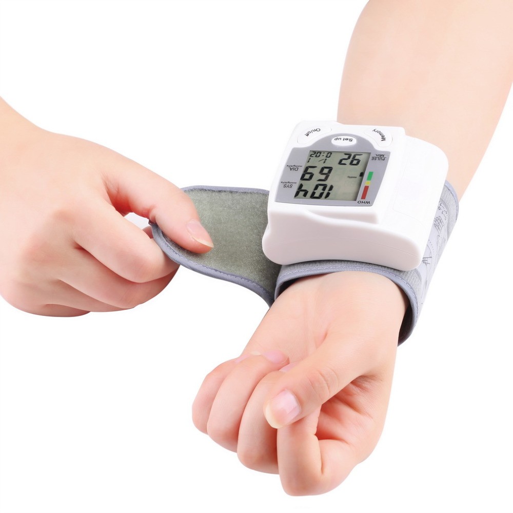 Wrist digital automatic sphygmomanometer, blood pressure monitor, heart rate, tonometer, sphygmomanometer