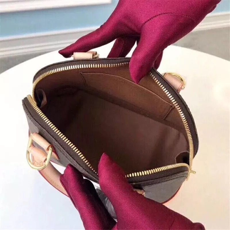 Women's Handbag Houlder Bag Hot Europe and America Latest Fashion Handbag Female Best Quality Genuine Leather Alma BB Women's Bag