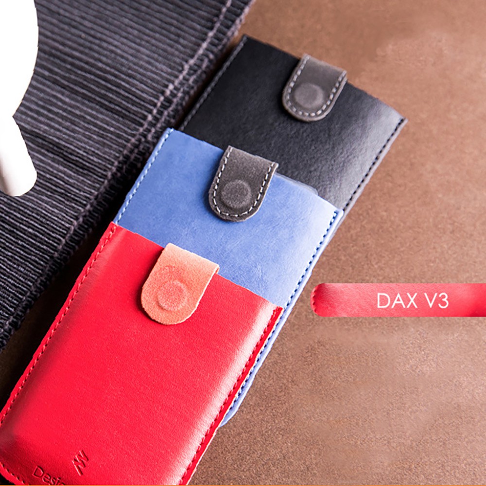 New Mini Card Holder DAX V3 Slim Portable Paper Holder Pull Design Men Wallet Color Slope 5 Cards Short Money Women Wallet