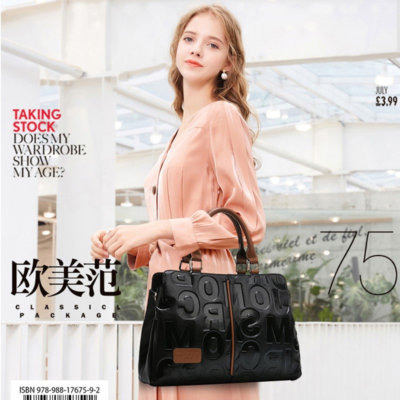 Large Capacity Leather Bag Women 2021 New Trendy Fashion Shoulder Messenger Bag Ladies Handbag Soft Leather Bag Large Bag