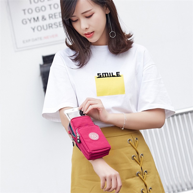 Mobile Cover Women Hanging Shoulder Mobile Phone Bag Wallet Coin Purse Zipper Small New Wild Small Messenger Bag Female