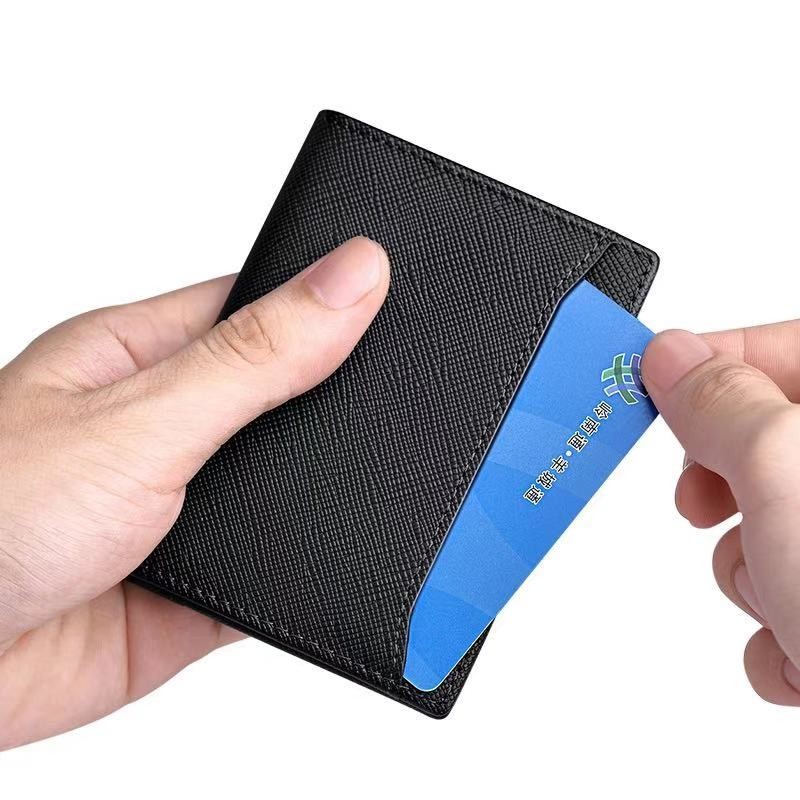 Men Wallets Men Wallets Thin Male Purse Card Holder gafskin Soft Small Purses New Design Vintage Men Short Slim Wallet