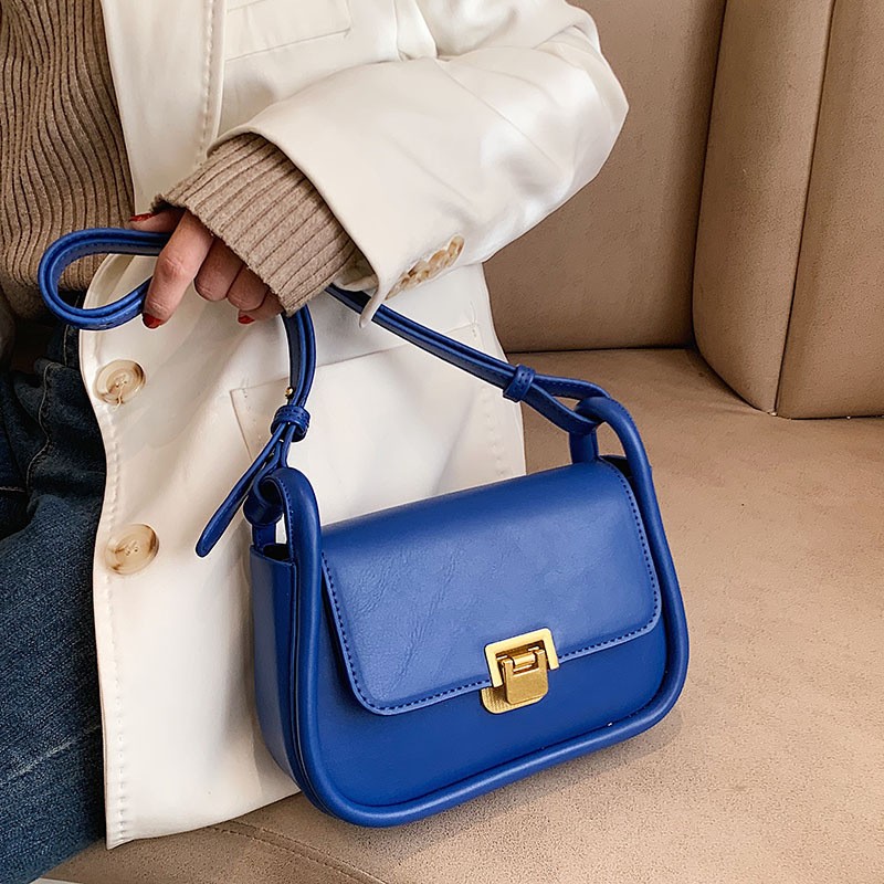 Fashion klein blue woman shoulder bag luxury design underarm crossbody bags for women female designer handbag 2022 spring new