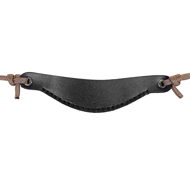 EASYANT Handmade Leather Hunting Shepherd Slingshot Military Adjustable Folding Sling Strap Sling