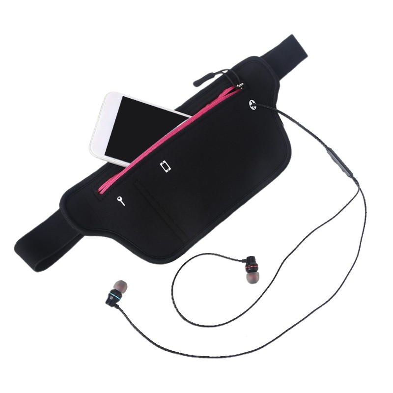 Unisex Running Belt Waist Fan Pack Reflective Adjustable Waist Bag Waterproof Women Men Casual Gym Phone Holder Bum Bag