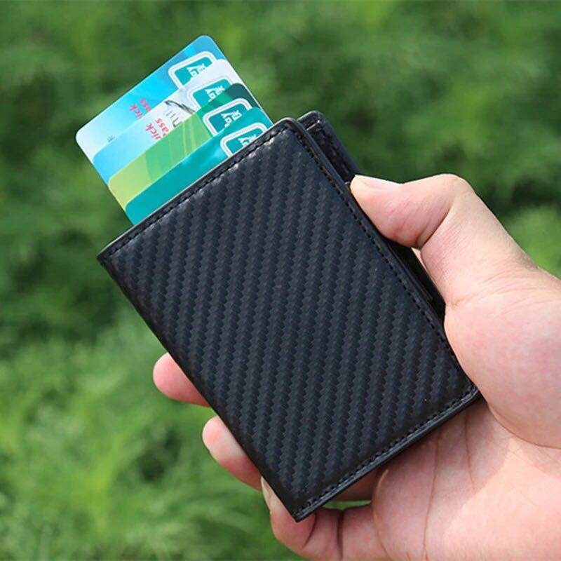 Fashion Aluminum Card Holder Men Women Metal Credit Card Holder Wallet Business Cards Package RFID Protector