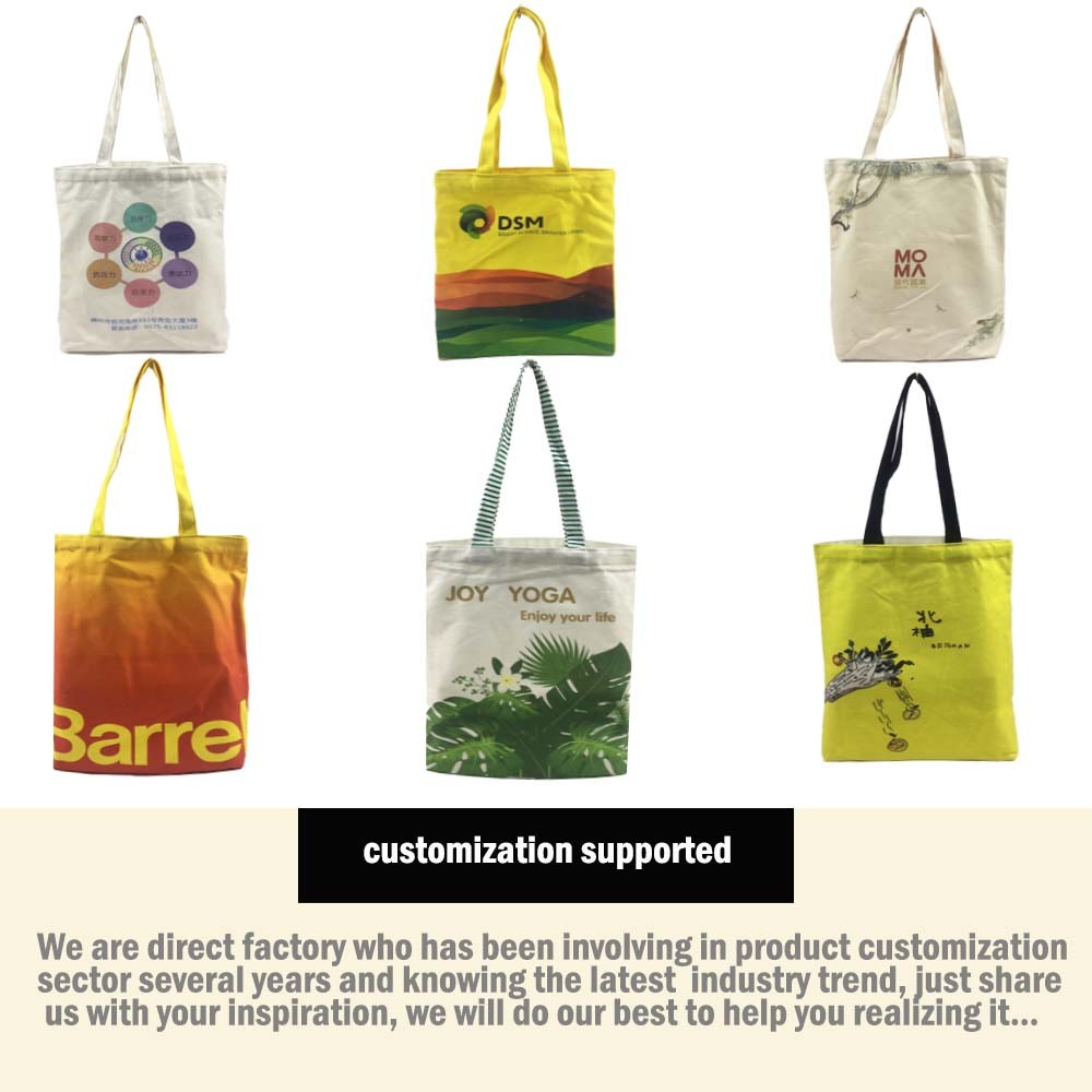 Custom Large Shoulder Bag Women Large Reusable Cotton Bag Shopping Bag With Zipper Black Supermarket Eco Grocery Shoulder Bag