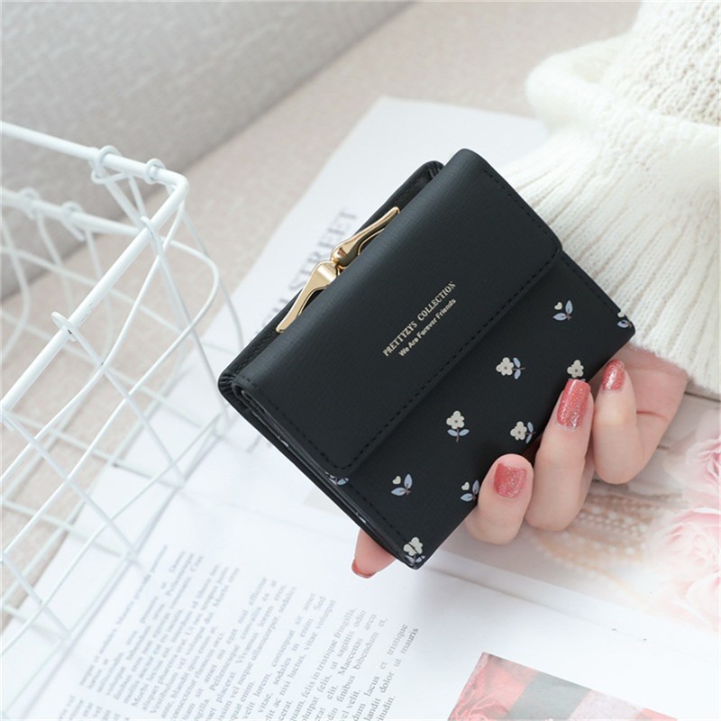 2021 Cartoon Leather Women Pocket Wallet Ladies Clutch Purse Women Short Card Holder Cute Girls Purse Cartera Mujer Coin Bag