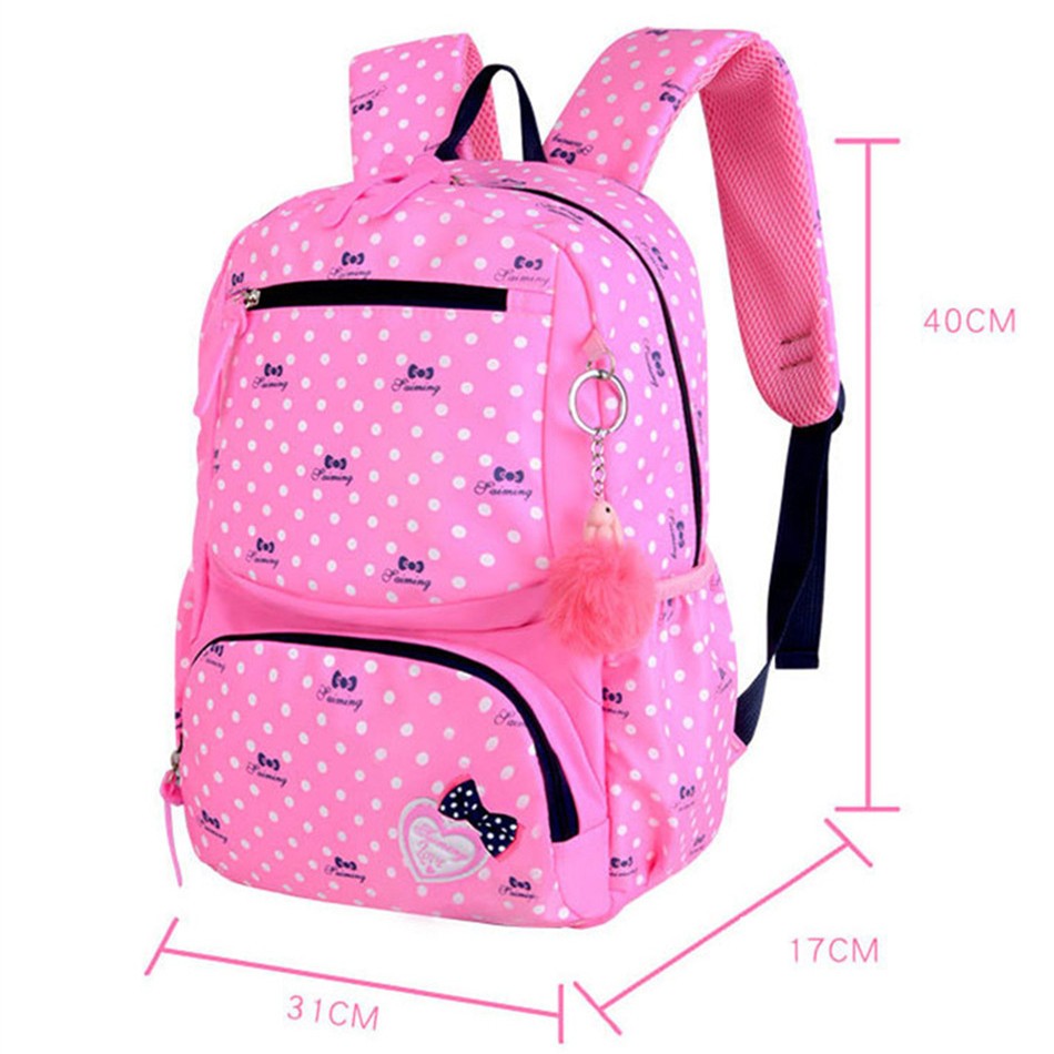 3pcs/set Printing School Bags Backpacks Schoolbag Fashion Kids Lovely Backpack for Children School Bag for Girls School Bag Student Mochila