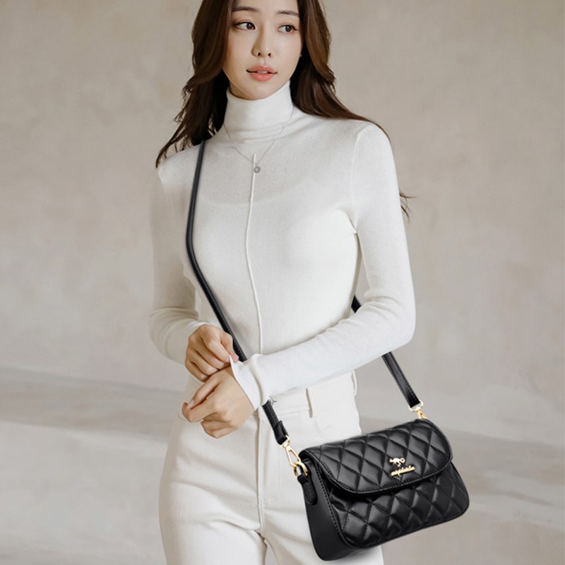 Brand Bag Women Designer Classic Handbags Female High Quality Ladies Messenger Fashion Diamond Lattice Shoulder Crossbody Package