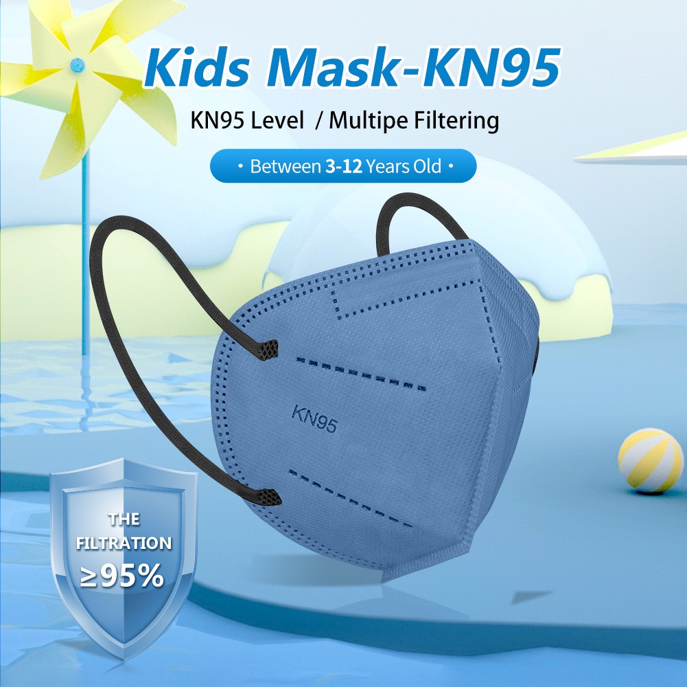 6-12 years old kids cubrebocas kn95 mascarillas ninos ffp2 mascarilla fpp2 homology ada infantil kn 95 security protection mask