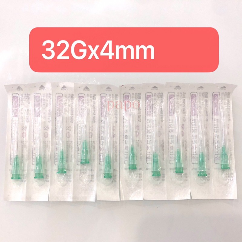 Needle Piercing Syringe Transparent Injection Glue Clear Tip Cover For Pharmaceutical Syringe Needle 32g 4mm