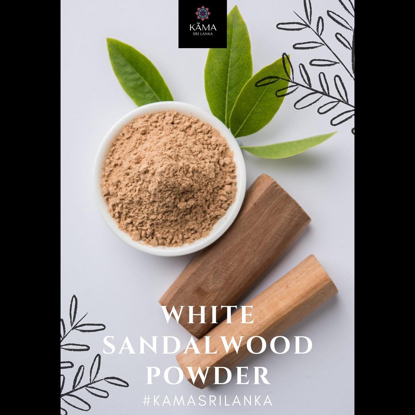 Sandalwood/Chandan powder✨| For all skin types | Physical therapy