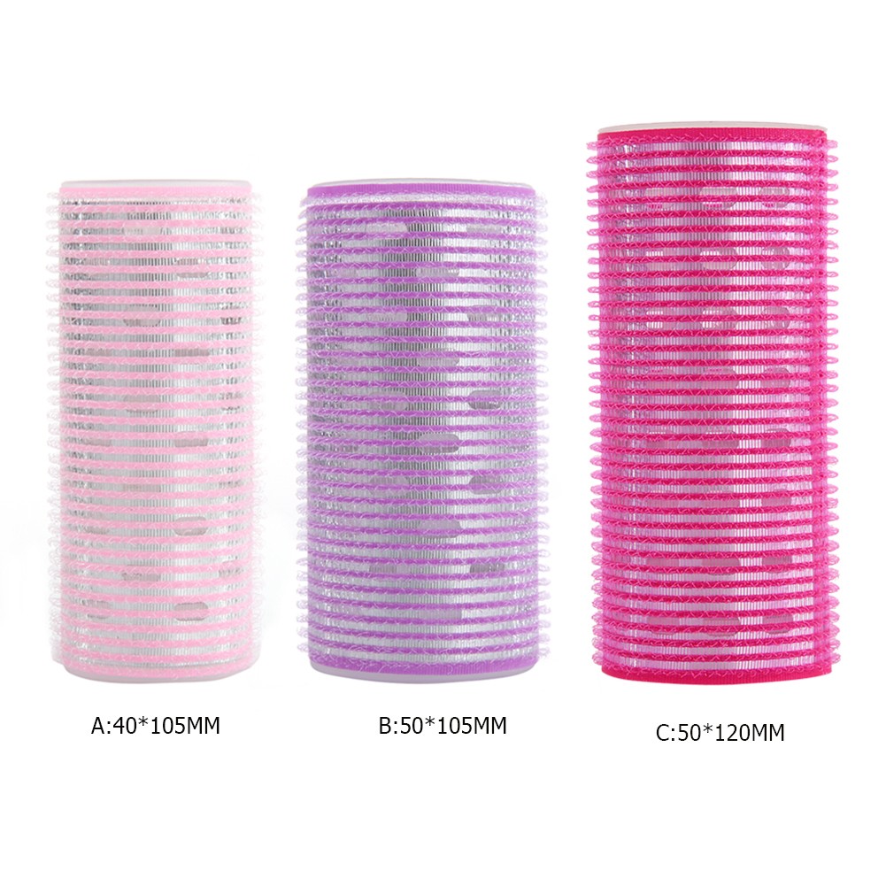 Hair Curler Grip Self-Design Sticky Cling Style Hair Curlers Stripe Silk Lazy Rod Heatless Headband Hairdressing Beauty Tools