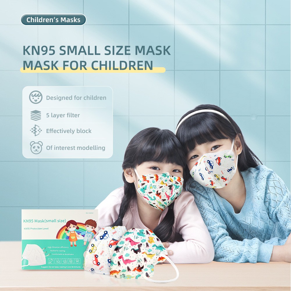 Mascarillas Niños KN95 Kids Masks Children Face Masks Kid Face Mask for Kids FPP2 Masks FFP2 Child Protective Mask