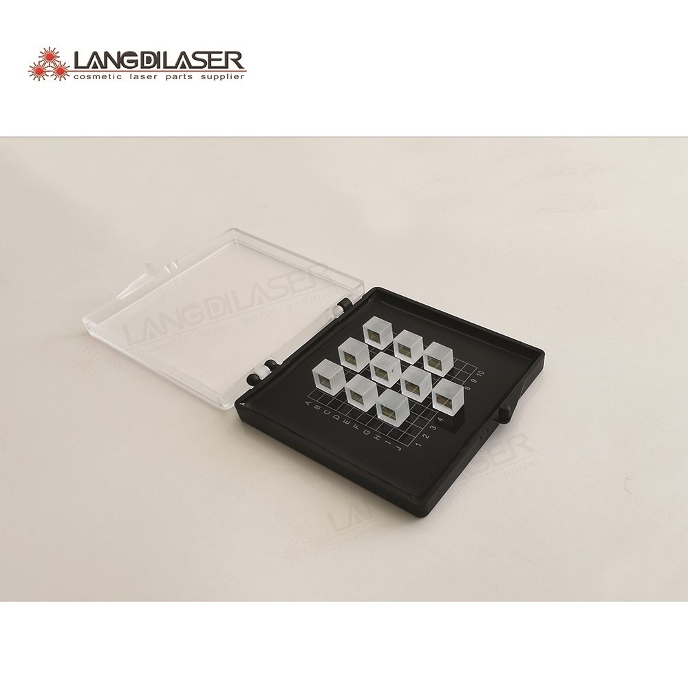 1064nm YAG laser KTP crystal, size: 6*6*5mm, KTiOPO4 crystal, transmit 1064nm to 532nm green light