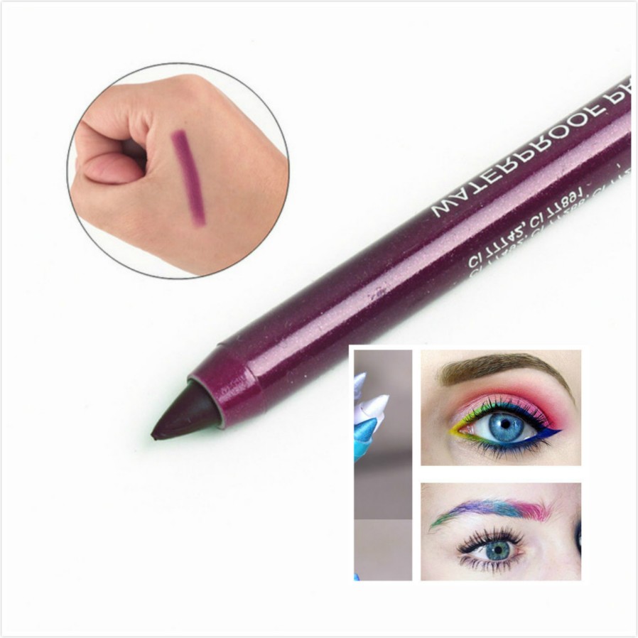 1pc Selling Charming Women Long※ Waterproof Eyeliner Pencil Pigment Deep Green Color Eyeliner Beauty Makeup Beauty Tools