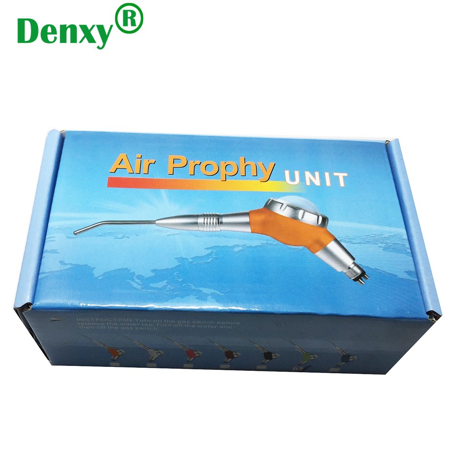 Denxy 1pc 2/4 Hole Dental Air Prophy Polisher Dental Oral Irrigator Calculus Remover Dental Hygiene Prophy Air Jet Polisher