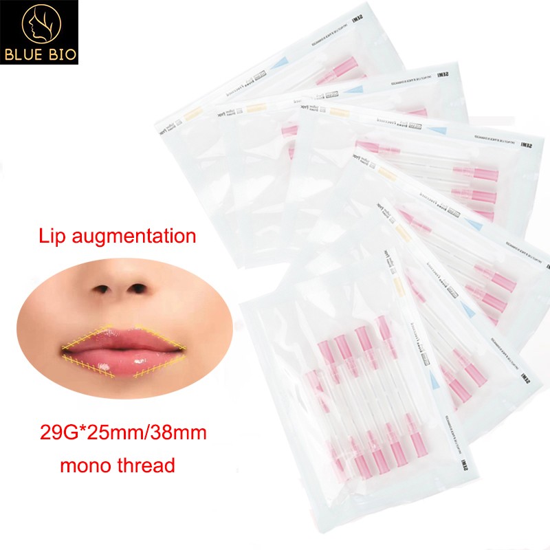 Kroea Sterile Pcl Plla Thread Skin Tightening Enlargement Lips Mono/Screw/Tornado/Tornado Screw Eye Nose Wire 20pcs/bag