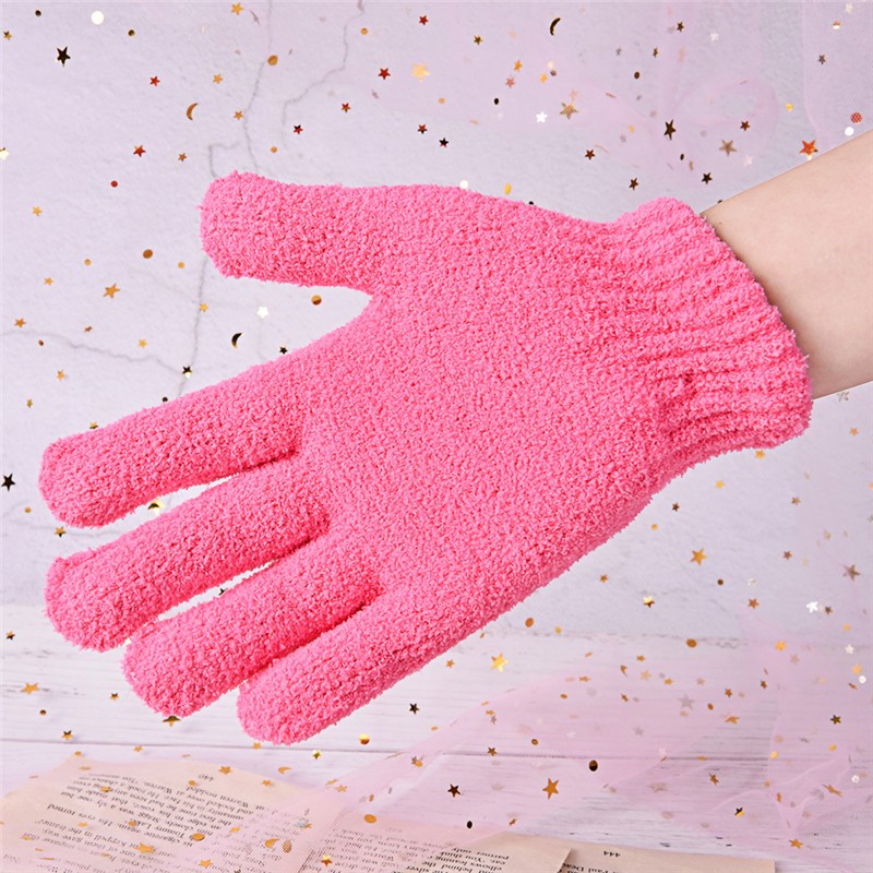 1pc Microfiber Glove Lady Hair Care Useful Wipe Head Quick Dry Towel Microfiber Hair Drying Glove Absorbent Wipe