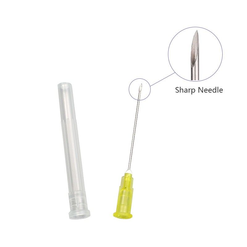 Deenora Hypodermic Needle Body Skin Care 10pcs Disposable Sharp Micro Mesotherapy Needle Beauty Injection Painless Micro Needle