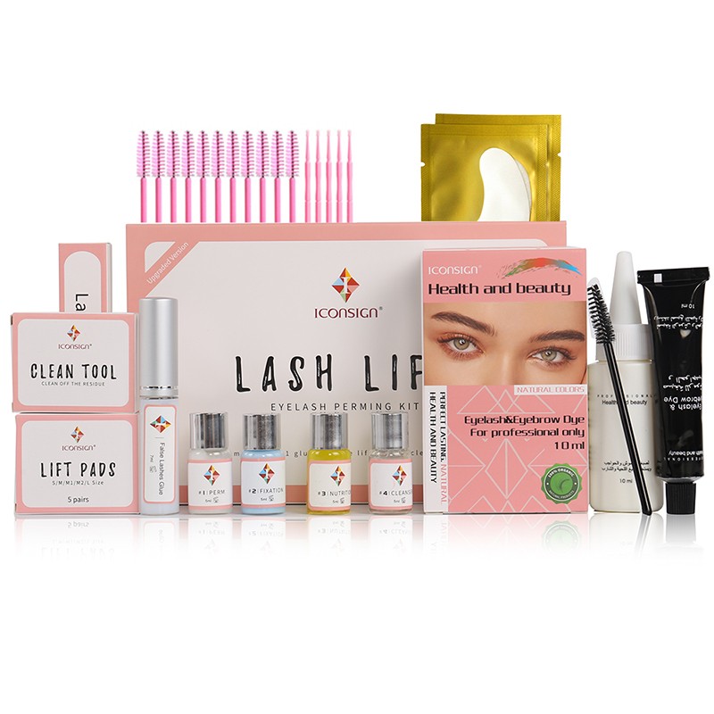 ECONXINE Upgrade Version Lash Lift Kit Eyelash and Eyebrow Dye Tint Lift Kit Eyelash Tint Eye and Lashes Eye Makeup