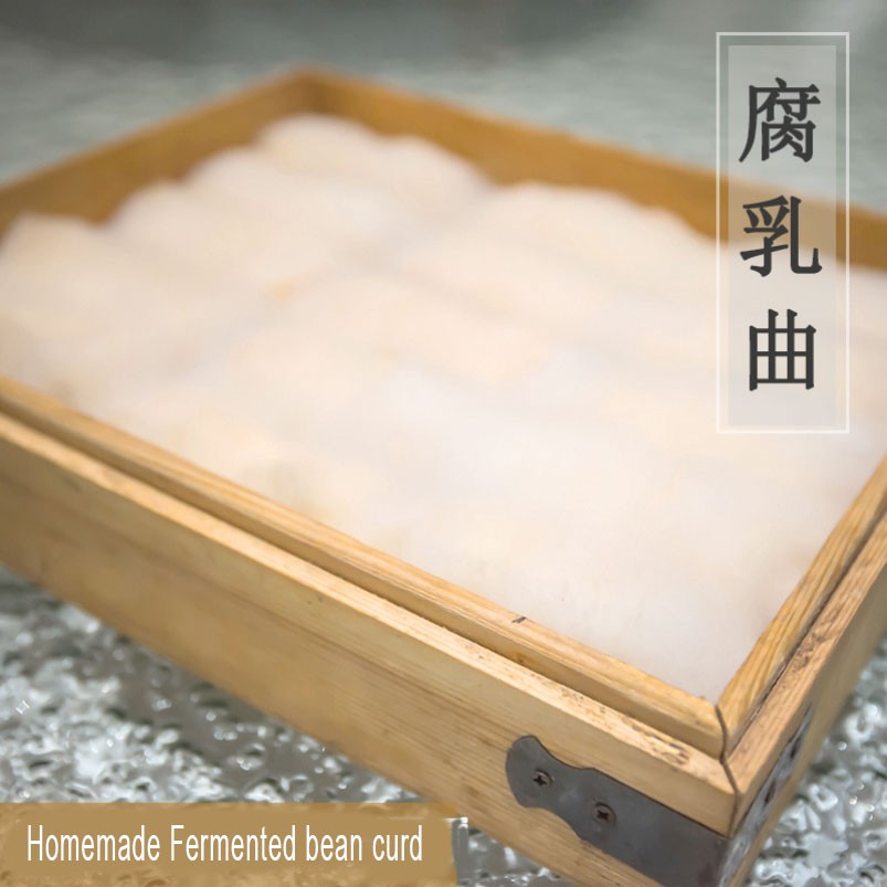 100g Homemade Fermented Bean Curd, Stinky Tofu, Fermented Koji Soybean, Fermentation, Colony of Bacteria