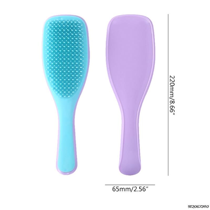 Detangling Hair Brush Detangler Brush Scalp Massager Straight Curly Wet Hair Styling Comb for Women Men no16 21 Dropshipping