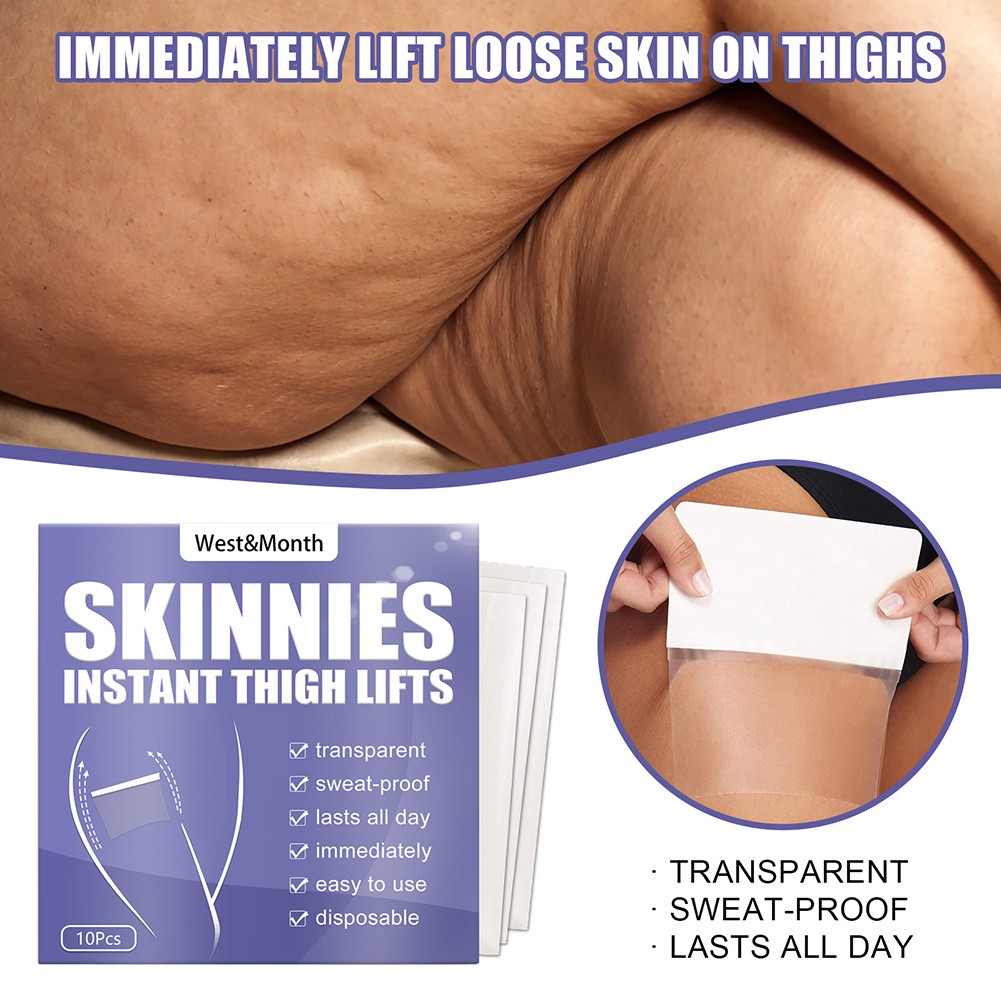 10/20/30pcs Invisible Leg Lift Stickers Latex Free Thigh Shaping Lift Slimming Tape Thigh Firming Anti Cellulite Patches