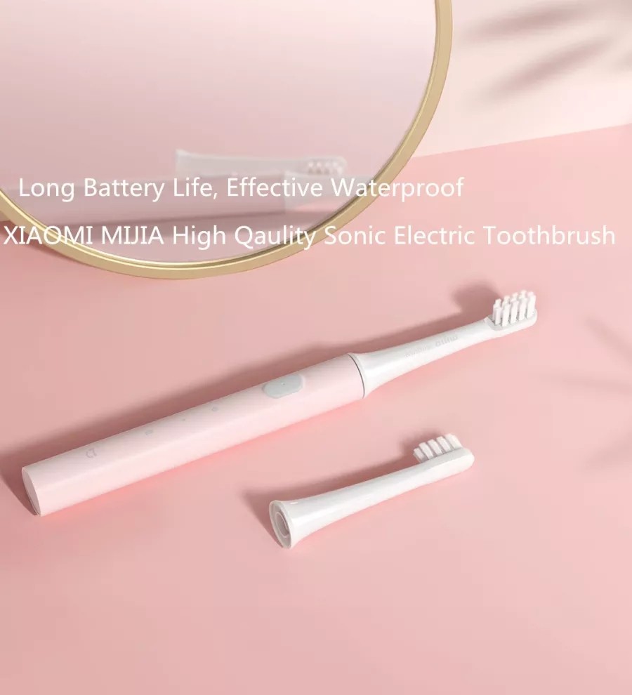 Original Xiaomi Millet Mijia T100 Sonic Mi Intelligent Electric Toothbrush Colorful USB Charging IPX7 Waterproof