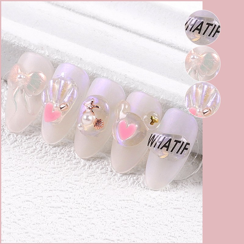 8ml 3D Three-Dimensional Universal Clay Soft Glue Carved Model Nail Art PVC Solid Gel DIY Decoration Glue 3D Decoration Template