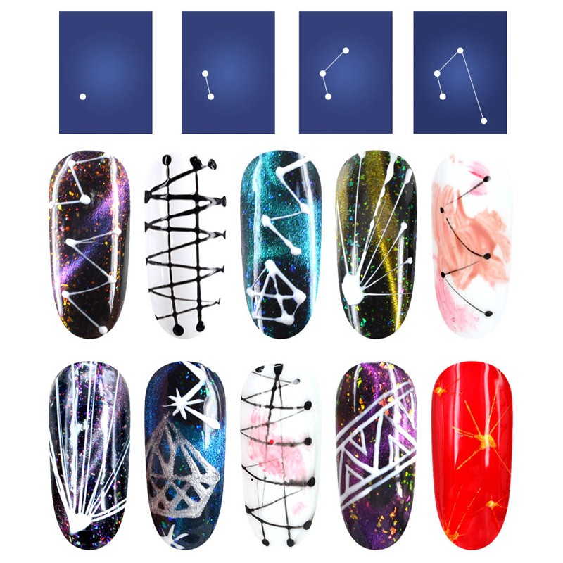 8ml Spider Line Nails Art Gel Polish UV Colors Painting Gel Nail Polish Spider Gel Varnish Web Stickers Gel Dropship TSLM1