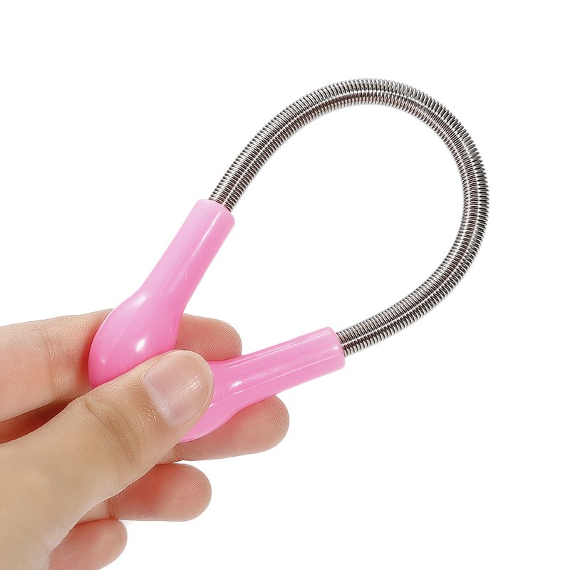 ELECOOL Stainless Steel Beauty Facial Hair Removal Body Cleaning Facial Hair Makeup Spring Bending Epilator Stick Tool