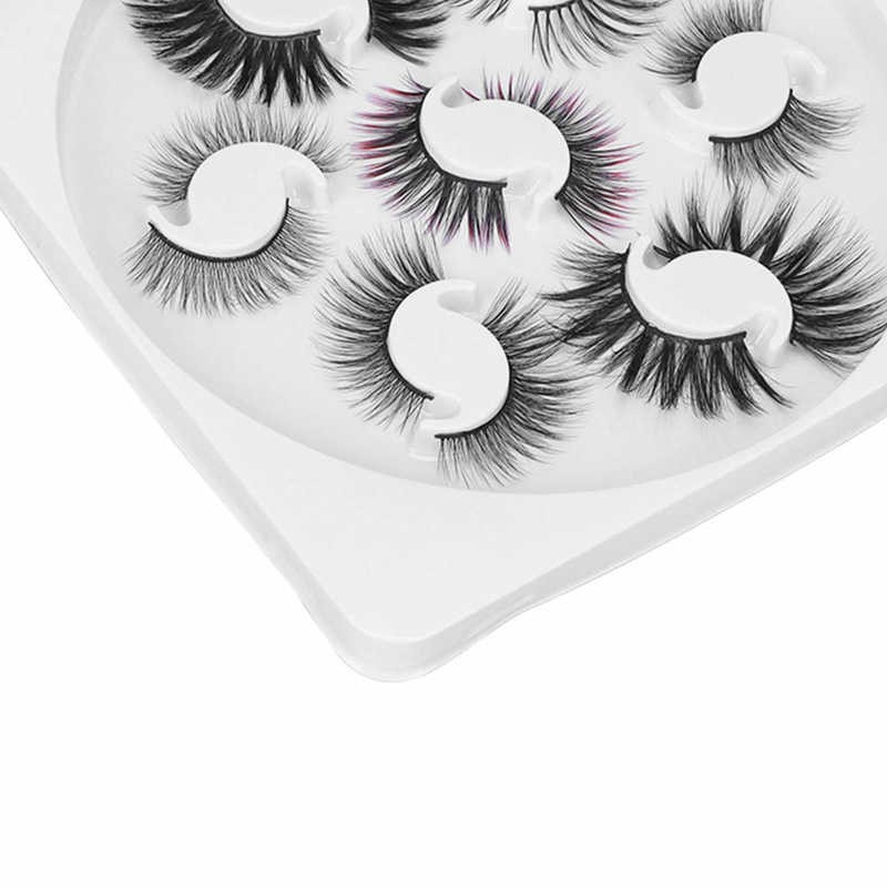 Mixed False Eyelashes Natural Curly False Eyelashes for Stage Makeup