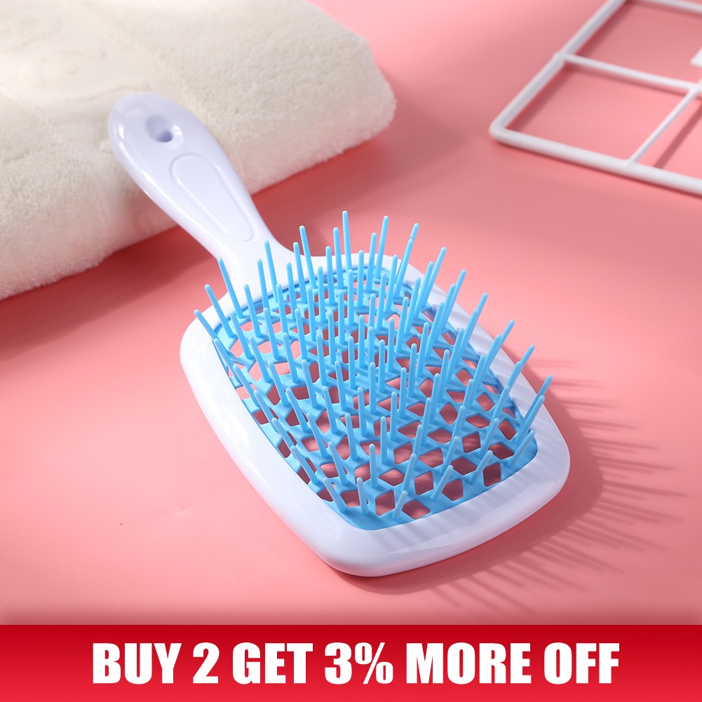 Tangled Hair Brush Salon Hairdressing Tools Large Plate Combs Hair Massage Comb Hair Brushes Girls Ponytail Comb