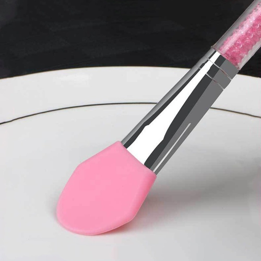 Soft Head Facial Mask Brush Silicone Makeup Brush Silicone Gel Makeup Brush DIY Beauty Tools Professional Makeup Brushes