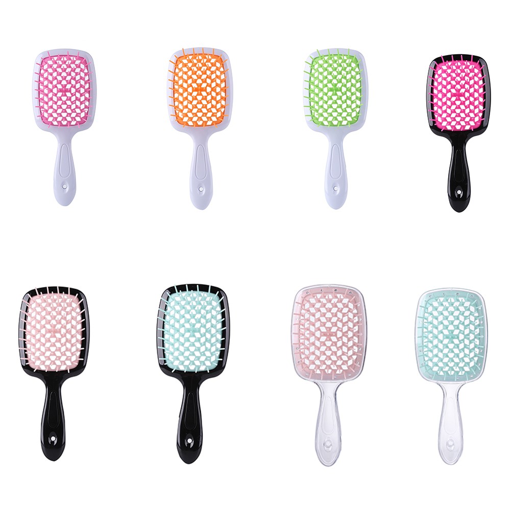 Hair Comb Detangling Reduce Hair Loss Comb Net Scalp Wet Dry Detangling Hair Salon Massage Scalp Brush Comb