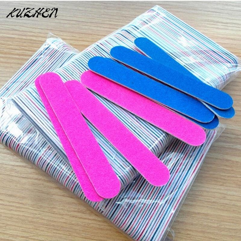 Hot Sale 5pcs/lot Nail Art Sanding Files Buffer for Salon Manicure UV Gel Polisher Tool Nail Art File Tools