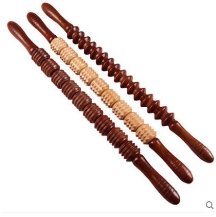 Meridian Yoga Massage Stick Wooden Massage Stick For Stomach Back Waist Neck Leg