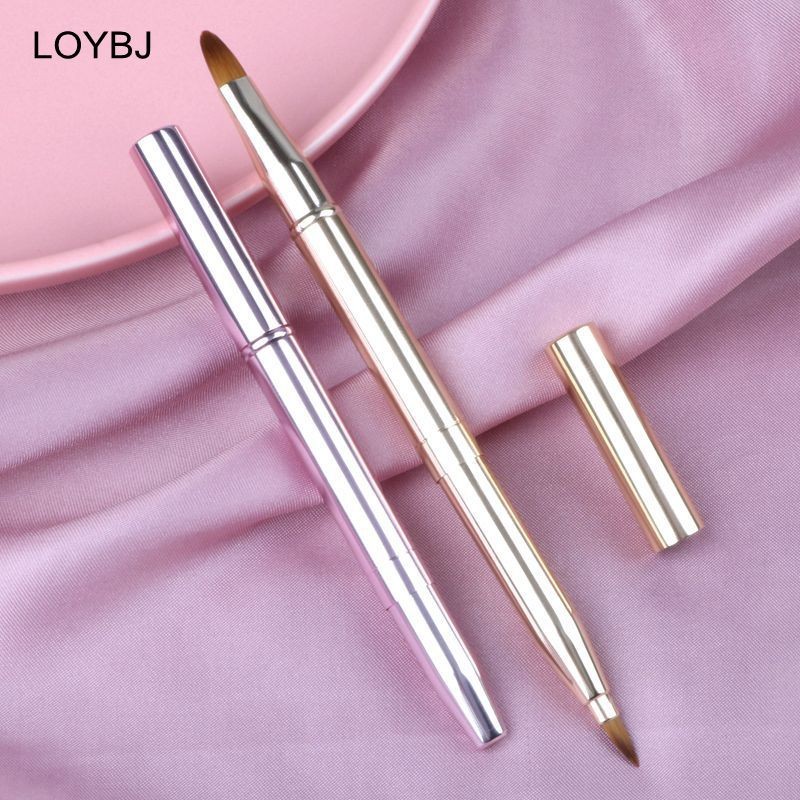 sainbj makeup brush portable lip contour concealer lip concealer makeup brush double end makeup brush for women