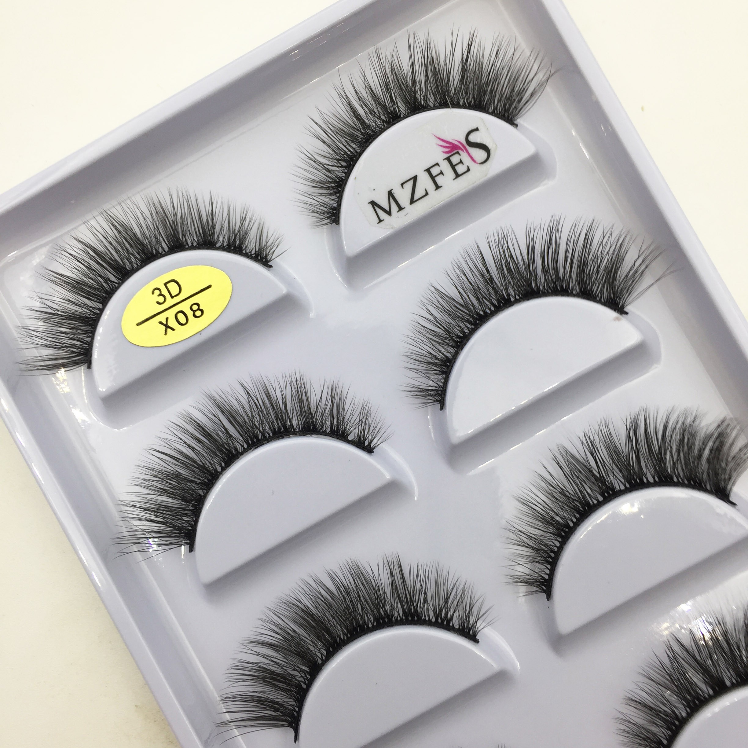 10/50 Boxes 37 Style 5 Pairs Natural 3D False Eyelashes Makeup Fake Eye Lashes Faux Cils Make Up Beauty Maquillaje Wholesale